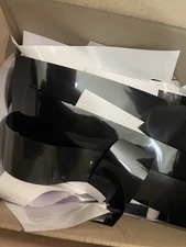 2 Pounds Of black and white HTV SCRAP Mix Of Sister&Arhiky Brand