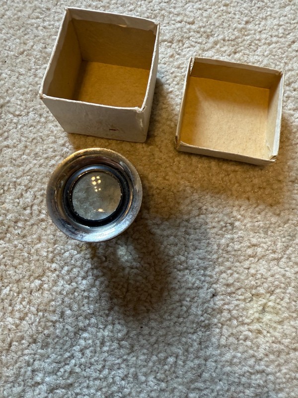 Vintage tabletop magnifier for use with maps or other items