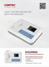 Digital Contac ECG Machine 12 Lead 1/3/12  Electrocardiograph EKG Monitor