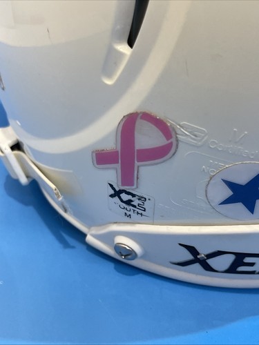 XENITH X2E YOUTH FOOTBALL HELMET 2016 Blue / WHITE Face mask SIZE Medium - Picture 17 of 17