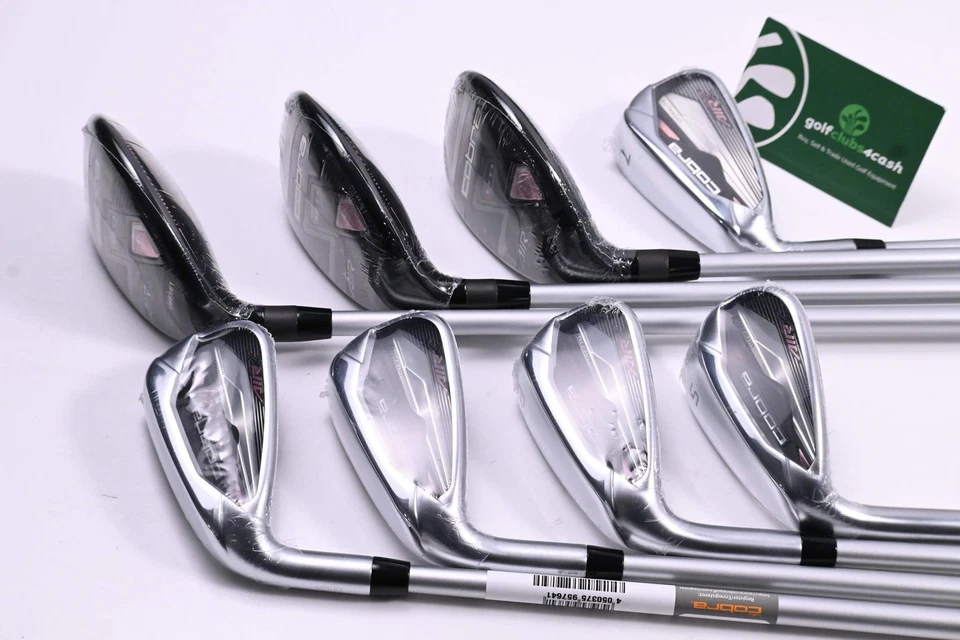 Left Hand Cobra Air-X Irons / 4-6H+7-SW / Ladies Flex Ultralite 45 Shafts - Image 2 of 4