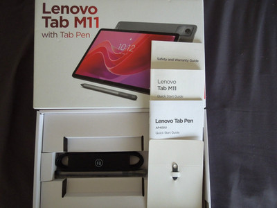 Lenovo Tab M11 (Model TB330FU)   4GB RAM / 128GB Storage   Luna Grey   WiFi + 4G