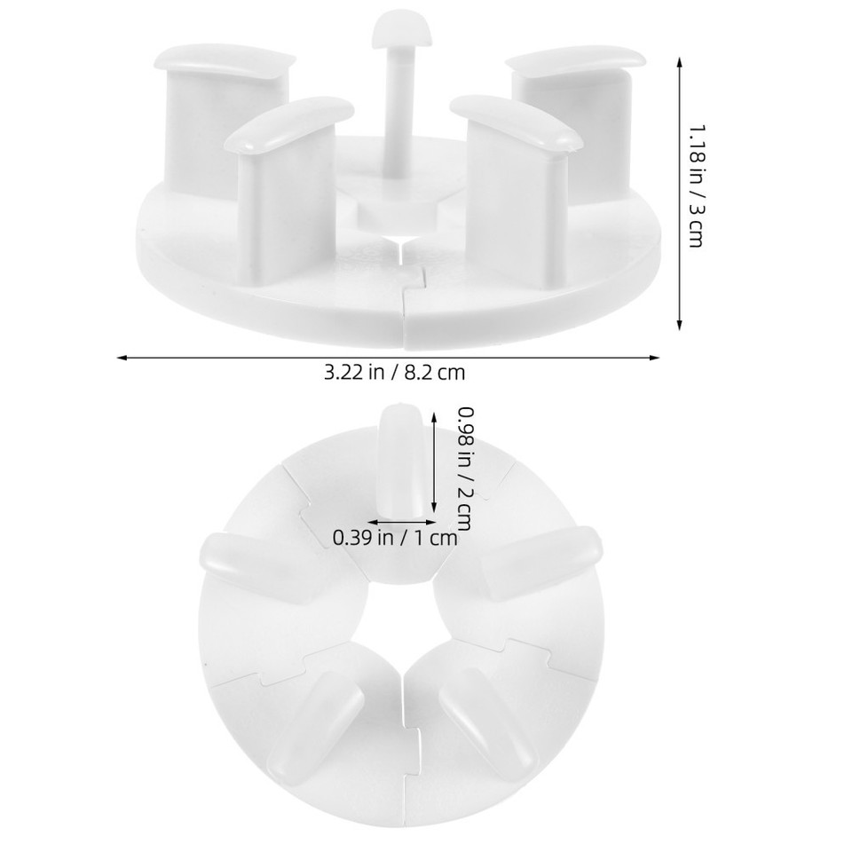 2 Set Magnetische Nagelhalter – Mit Acryl-Basis & Klebepad, Für DIY-Nageldesign Zu Hause