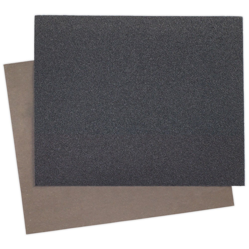 Sealey Wet & Dry Paper 230 x 280mm 120Grit Pack of 25