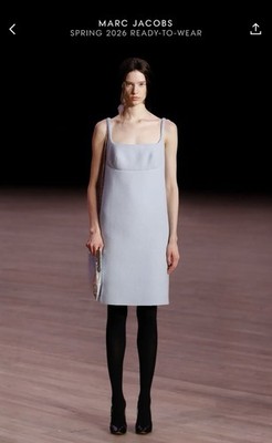 Marc Jacobs Runway Fall 2020 Baby Blue Wool Square Neck Slip Dress 4 Spring 2026 | eBay Marc Jacobs Runway Fall 2020 Baby Blue Wool Square Neck Slip Dress 4 Spring 2026 | eBay