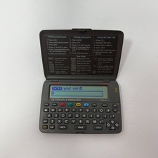 Franklin Bookman Merriam Webster Dictionary and Thesaurus MWD-440 WORKS  GAMES