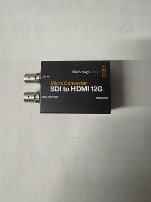 Blackmagic Design CONVCMIC/SH12G - POWER NOT INCLUDED