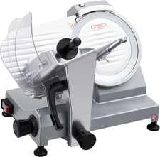 12" Commercial Meat Slicer Electric Food Slicer 270W Frozen Meat Deli Slicer