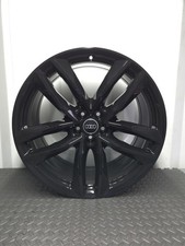 GENUINE AUDI  Q7 SQ7 ALLOY WHEEL 9.5X21 ET31 GLOSS BLACK 4M0601025T/S UNDAMAGED 