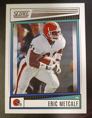 Trading Card Football NFL Eric Metcalf Cleveland Browns 2022 Panini Score