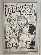 FAILE Forbidden Love Navy 2006 Signed Limited Edition 1/3 Screenprint