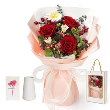 Childom Valentines Day Rose Gifts for Her,Birthday Red
