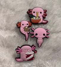 Cute Character Axolotl Shoe Charms For Crocs