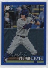 2021 Bowman Heritage Prospects Blue Chrome Refractor 16/99 Trevor Hauver 0hw6
