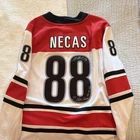 Martin Necas Signed Carolina Hurricanes Fanatics Jersey #88 NHL