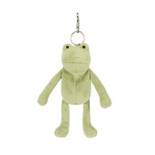 Jellycat Fergus Frog Bag Charm Collectible w/ Dust Bag, Cuddly Gift