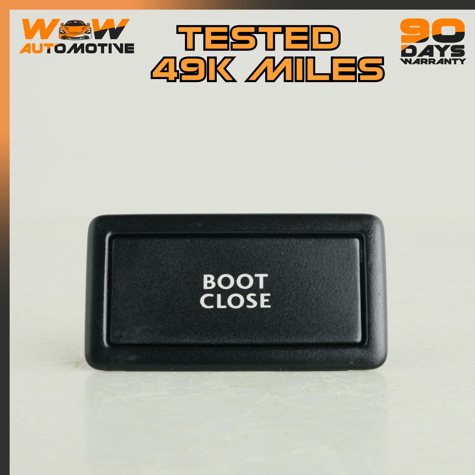 Bentley Continental GT 2004-2019 Rear Right Release switch Black