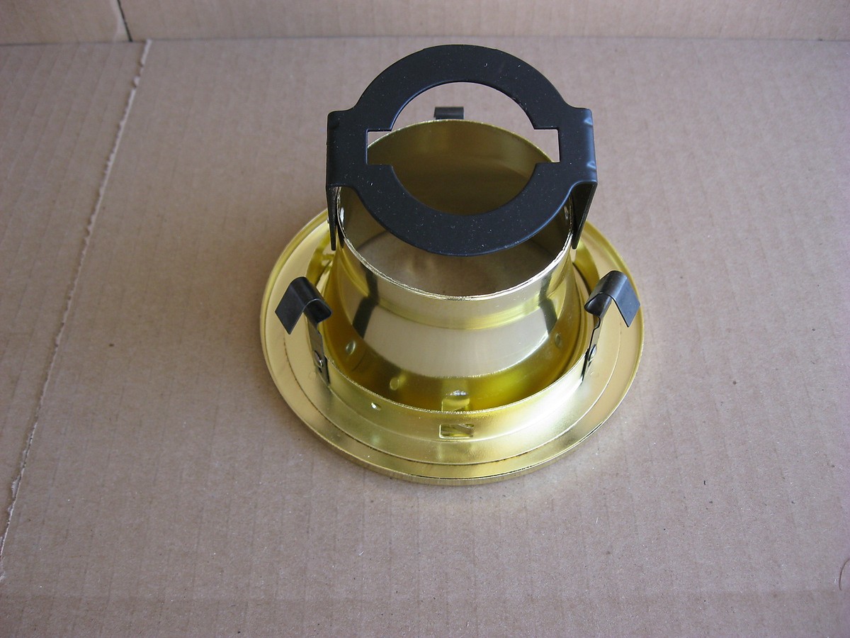 Elco EL999GG Gold 4 Inch Line Voltage Trims 4