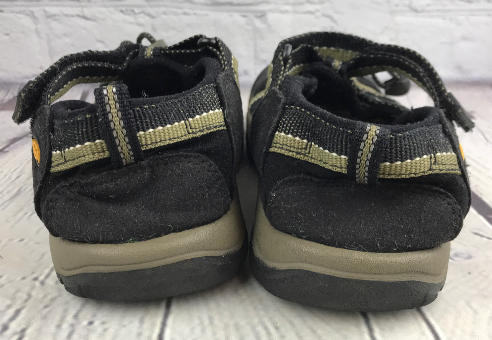 Sandali Keen giovani ragazzi ragazze taglia 4 Newport H2 verde nero escursionismo impermeabili