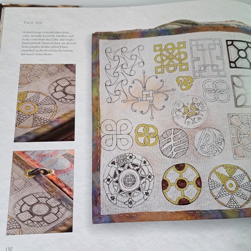Celtic Viking And Anglo-Saxon Embroidery HC Book Fabric Art Craft Jan Messent - Picture 22 of 24