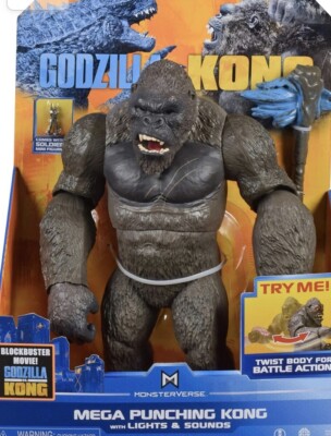Godzilla vs Kong Monsterverse Mega Punching Kong Deluxe Action Figure