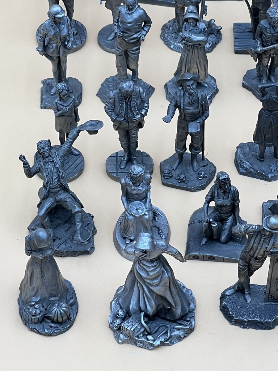 Saturday Evening Post Parade of the American People Pewter