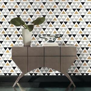 Featured image of post Black And White Geometric Peel And Stick Wallpaper