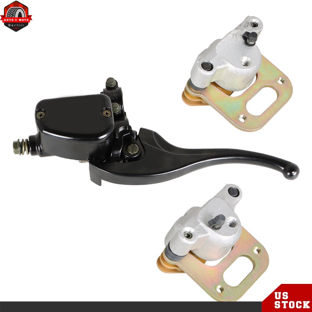 Front Brake Calipers + Brake Master Cylinder For Polaris Sportsman 500 1996-1998