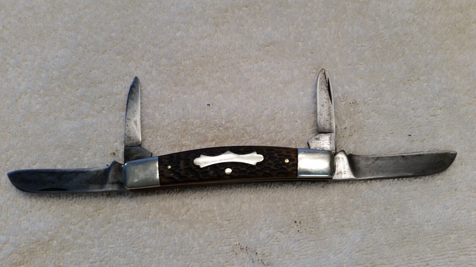 JOHN PRIMBLE KNIFE-LARGE CONGRESS-5517-USED BUT NICE-BELKNAP HARDWARE