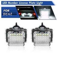LED License Number Plate Light Bright Fit Mercedes W212 E200 E250 E300 E350 E500