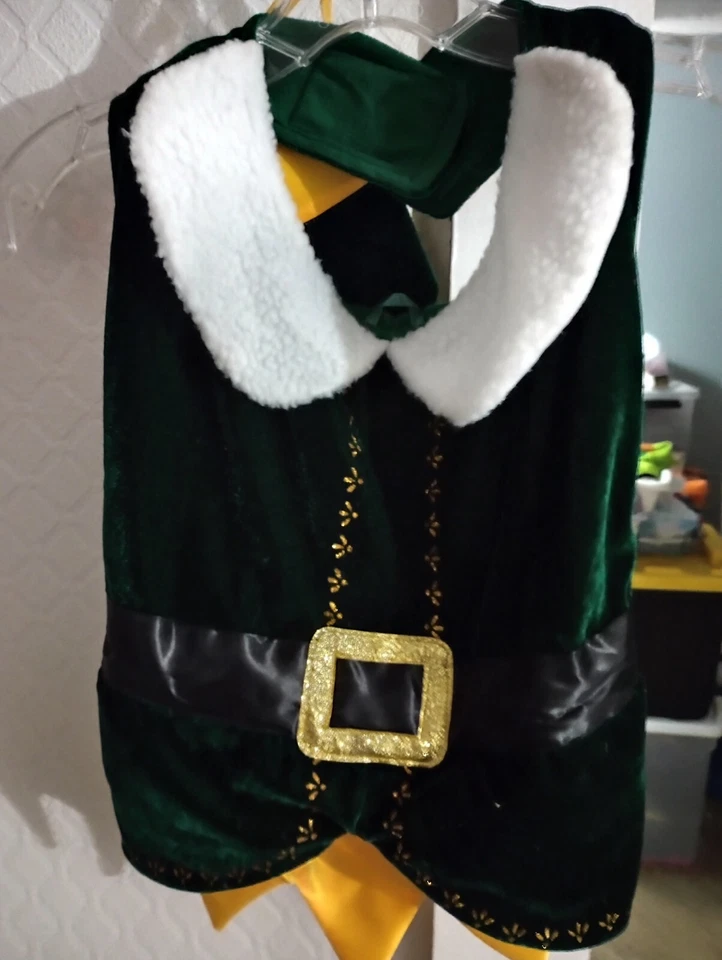 Merry&Bright, Disfraz de Elfo Perro, Lindo Sombrero Incluido (L) Foto 4 de 4