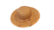 Cappello Donna in Paglia Naturale per Estate in Spiaggia Giardino made in Italy