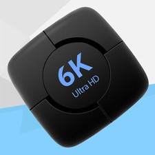 Smart Media Player Android TV Top Box Voice Assistant 8K 6K 3D Wifi6 2.4G 5.8G