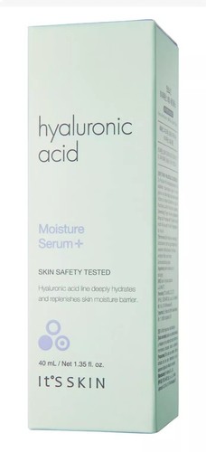It's Skin Hyaluronic Acid Moisture Serum Deep Hydration & Replenishing 1.35 oz