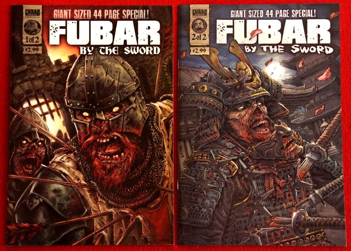 FUBAR: By the Sword #1-2 complete series - Chuck Dixon - comics set lot