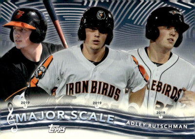 2021 Topps Major Scale #MS-3 Adley Rutschman RC - Baltimore Orioles