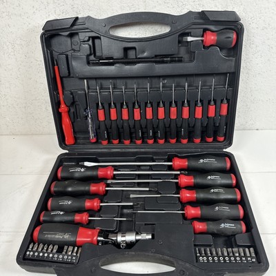 Performance Tool Screw Driver Set with Case 46+ pieces