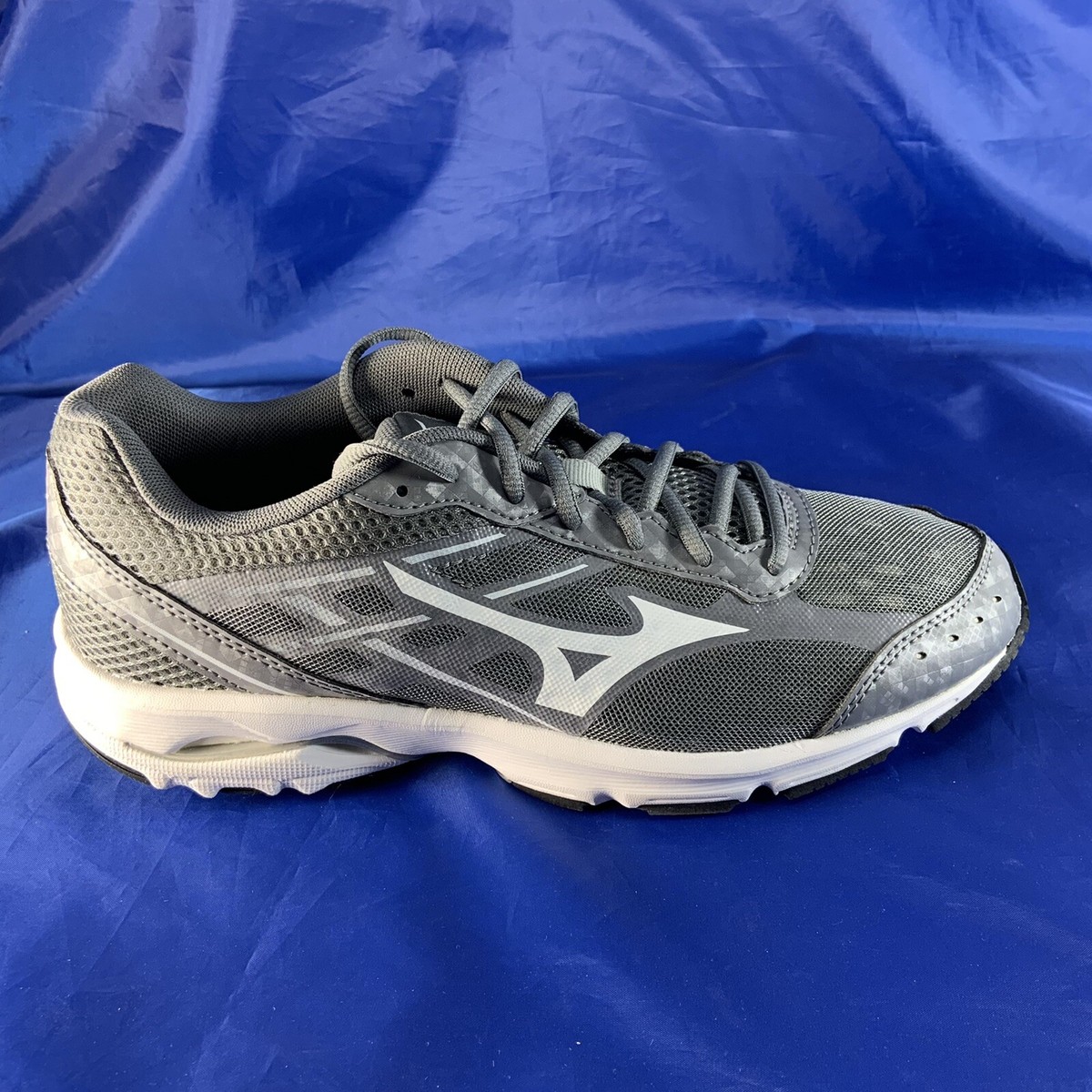 Mizuno Wave Unite Mens Baseball Athletic Shoes (Gray/White) - Main Image