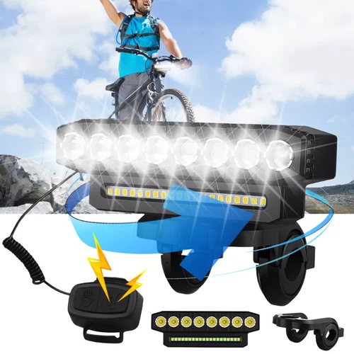 Potente USB Recargable LED Bicicleta Luz MTB Impermeable Ciclo Faro Delantero Reino Unido - Imagen 2 de 35