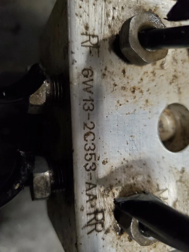 2005-06-07-2008 LINCOLN TOWN CAR ABS PUMP ABS MODULE 6W13-2C353A 0265219508004 - Image 3 of 4