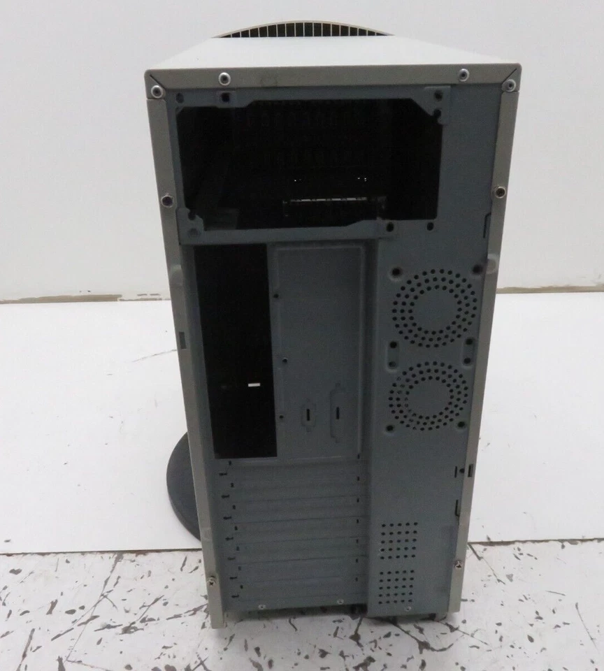 Vintage AOpen Retro Beige White ATX Sleeper Build Case - Image 4 of 4