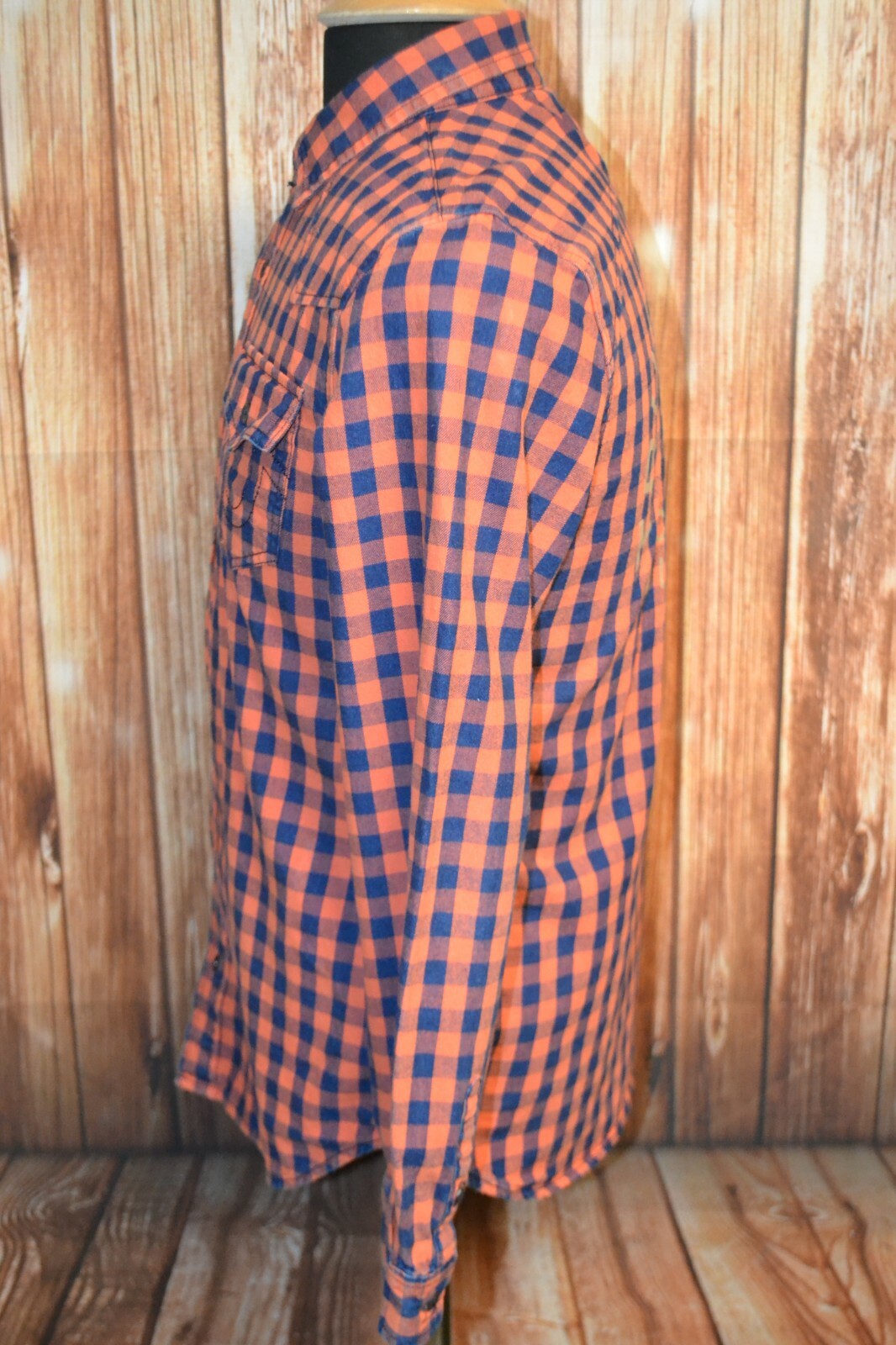 True Religion Boy's Buffalo Woven Western Long Sleeve Shirt Size XL thumbnail 3