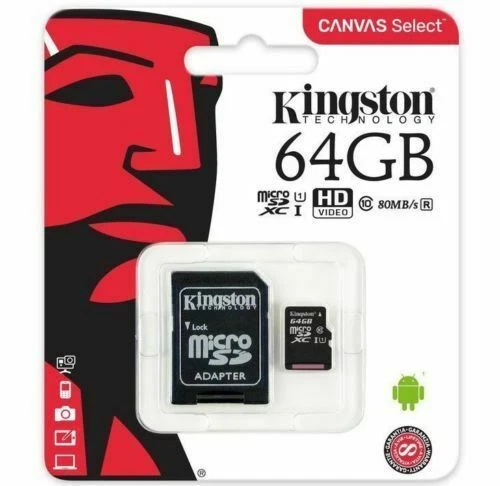 Kingston 64GB Micro SD Memory Card For TAPO C100 TC70 Home Security Wi-Fi Camera - Image 2 of 4