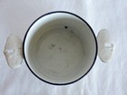 Duco Graniteware Vintage Cup Bowl Container with Leaf Handles — photo 3
