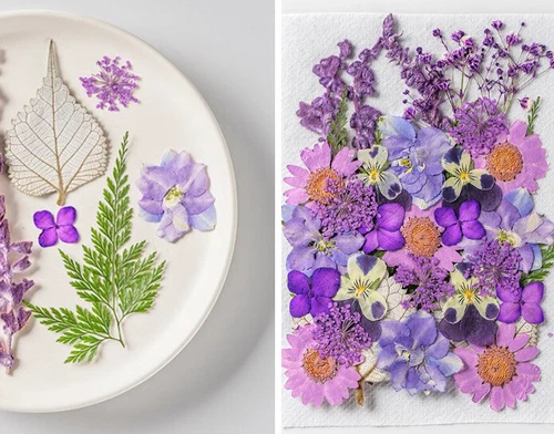 Dried Pressed Flowers Natural Epoxy Resin Candle Nail Art Scrapbooking Craft AU - Picture 60 of 210