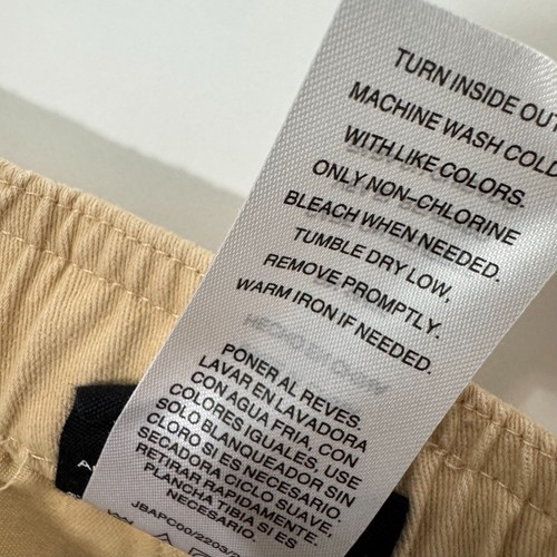 Airwalk Classics Big Boy’s Size XL Brown Beige Khaki Drawstring Cargo Shorts - Picture 6 of 10