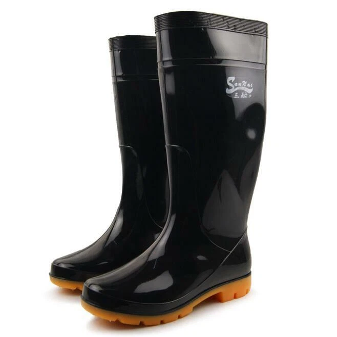 Rain boots slip resistant clearance