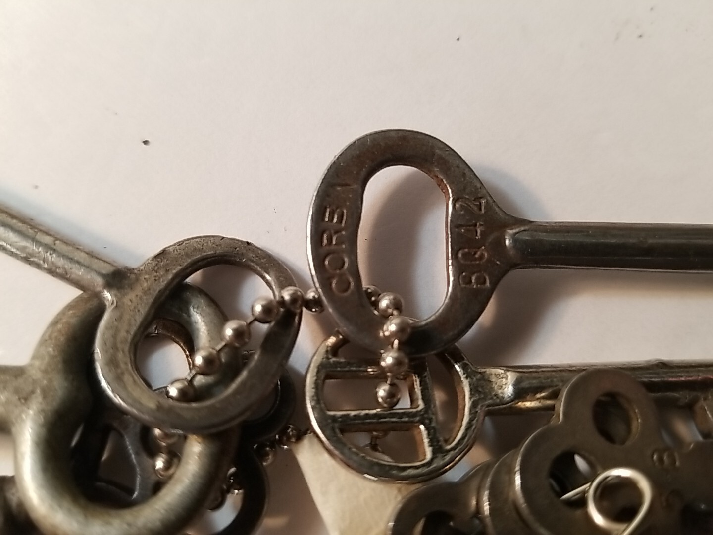 ANTIQUE National Cash Register Keys 5. 1 Corbin 4 Skeleton Unbranded | eBay