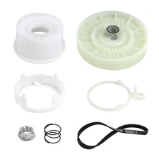 W10721967 Washer Pulley Clutch Kit & W10006384 Drive Belt