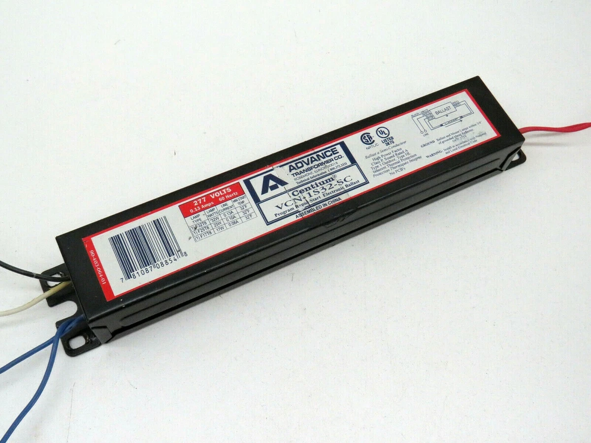 Advance R1401TP Rapid Start Ballast 120 V AC 60 Hz, 53 OFF